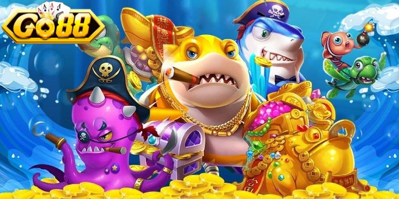 Bắn Cá 3D Go88 – Trải Nghiệm Săn Cá Chân Thực 2026 3 Nhiều loại phòng cho anh em lựa chọn theo cấp bậc